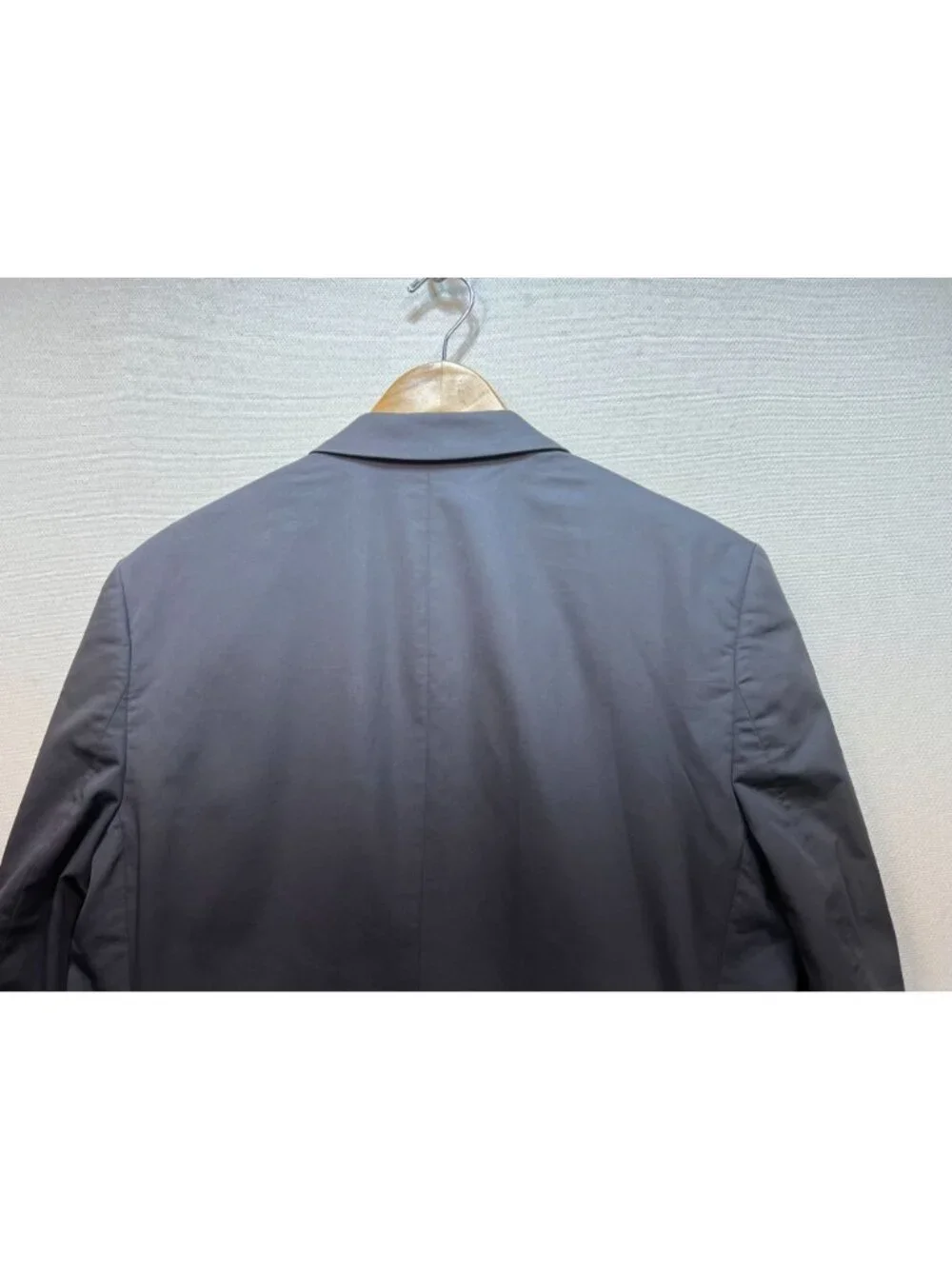 Express Men's Fitted Photographer Sport Blazer Coat Size 40R Gray Long Sleeve